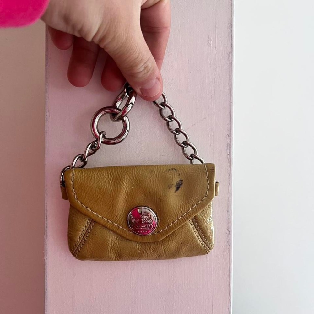 Y2K 2000s Coach Mini Patent Bag Charm / keychain